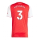 Maillot de foot Arsenal Cristhian Mosquera #3 Domicile vêtements 2025-26 Manches Courtes